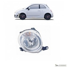 Hauptscheinwerfer rechts H7 Motor für Abarth 500C 595C 695C Fiat 500 C