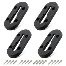 Kayak Track Mount, Rail Gear 4 Inch, Black