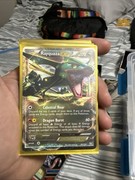 Pocket Scout - Rayquaza EX Pokémon Trading Card Holo Rare 85/124
