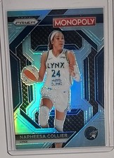 Napheesa Collier 2024 Panini Prizm Monopoly WNBA Skills Light Blue Prizms /199