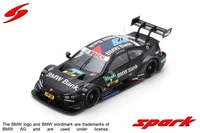 Spark SG630 1/43 Bmw Bank M4 Dtm Nr. 7 Bmw Team Rbm Hockenheim 2018 Limitiert