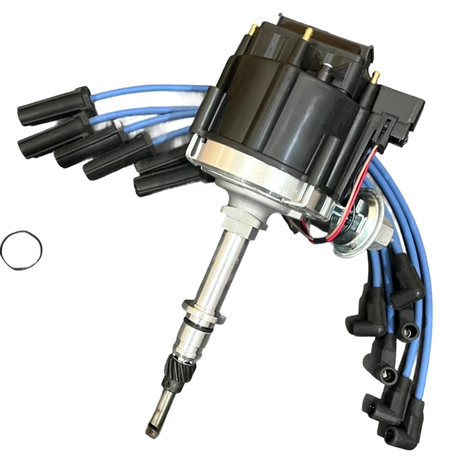 Distribuidor + Juego de cables + Bujías para Toyota Land Cruiser FJ40 FJ60 1960-1990 Foto 2 de 4