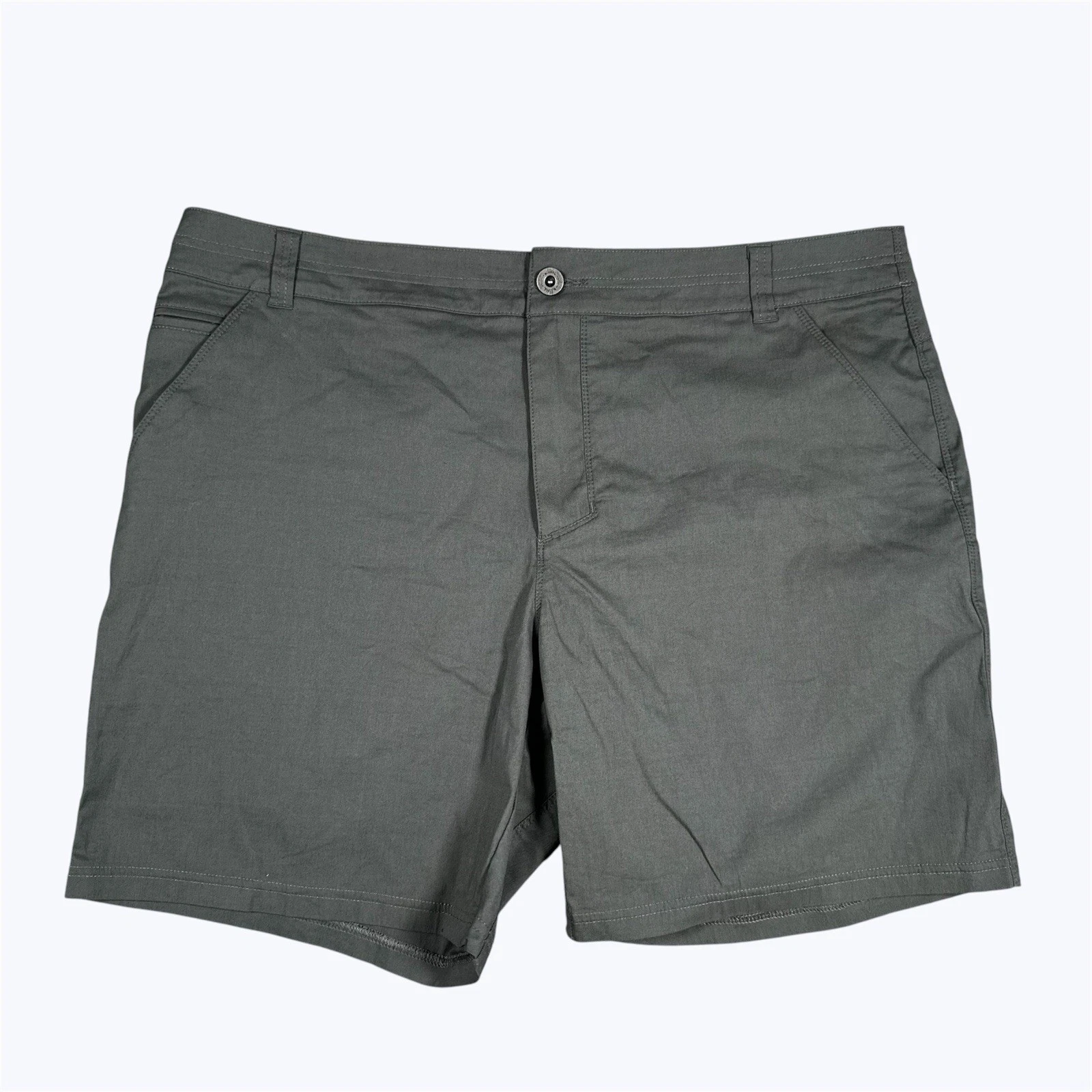 Kuhl Resistor Lite Shorts Men's 40x8 Hiking Outdoor Chino Gray Fishing Stretch