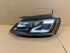 Oem 2014-2017 Volkswagen Jetta Xenon Headlight Complete Red Line Left Lh Nice