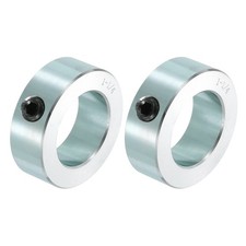 2pcs Screw Collars 1-1/4" Bore Carbon Steel Shaft Collars 2 Inch OD
