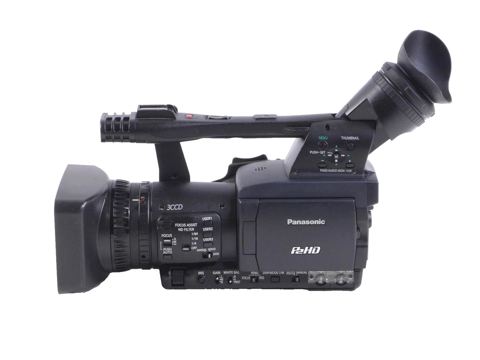 Panasonic AG-HPX170 P2 HD Camcorder Video Camera - Image 4 of 4