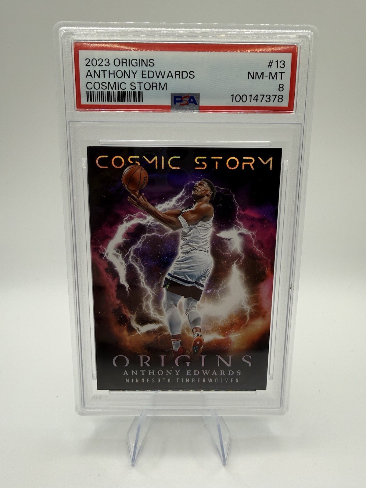2023-24 Panini Origins - Cosmic Storm Anthony Edwards #13