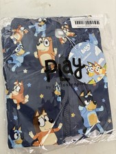 Little Sleepies Bluey Dance Mode Zippy Size 5 Dark Blue