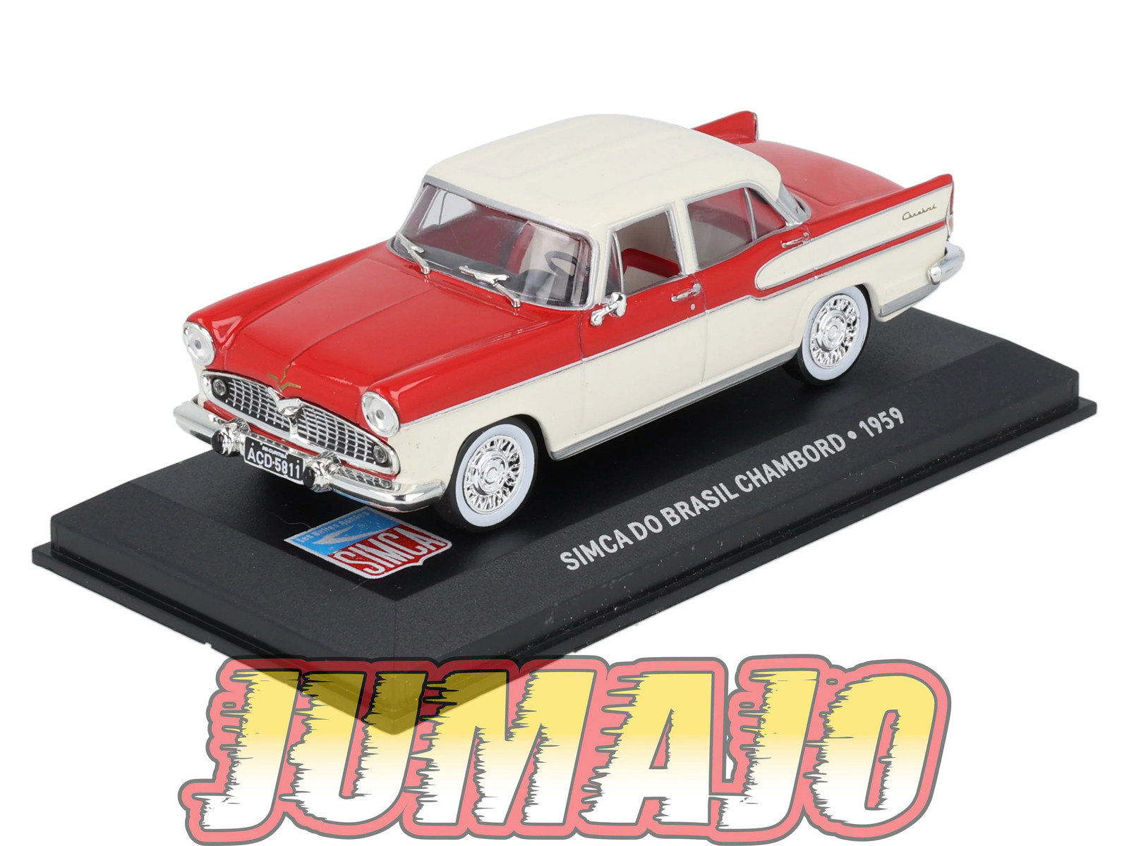 SIMCA Do Brasil chambord 1959 IXO Altaya 1/43 idée cadeau idéale pour passionné d'auto