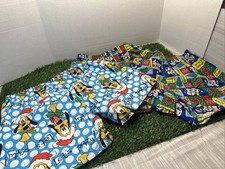 Vtg Disney Mickey Men Medium Boxers Shorts Christmas Minnie Goofy Usa 3 Pairs