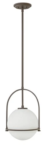 Hinkley Somerset 1-Light Stem Hung Pendant in Buckeye Bronze 3407KZ - Picture 2 of 2