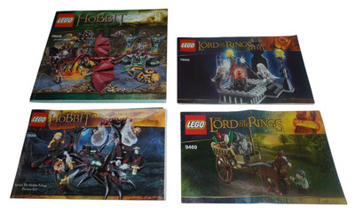 Lego Anleitungen Der Herr Der Ringe Der Hobbit 79018 79005 79001 9469