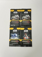Star Wars Unlimited Jump to Lightspeed Booster Pack Set Of 4 Sealed