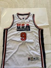 Michael Jordan Signed USA Basketball #9 Jersey Original 1992 Summer Olympics