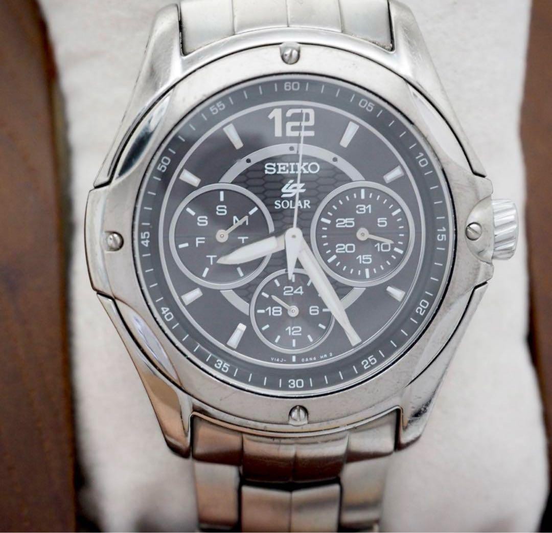 598 Seiko Solar Watch Men'S Ignition | eBay