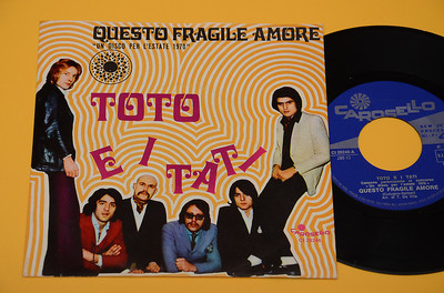 Toto and the Dads 7'' 45 This Fragile Love 1st Original Italy Beat 1970 EX+