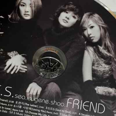 S.E.S. SES 柳真 2002 Friend 三人行 Taiwan Edition Box SAMPLE CD