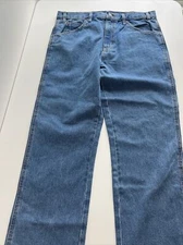 Men's 5-Pocket Rivet Supply Co. Denim Relaxed Jeans - 34W x 34L NEW 100% Cotton