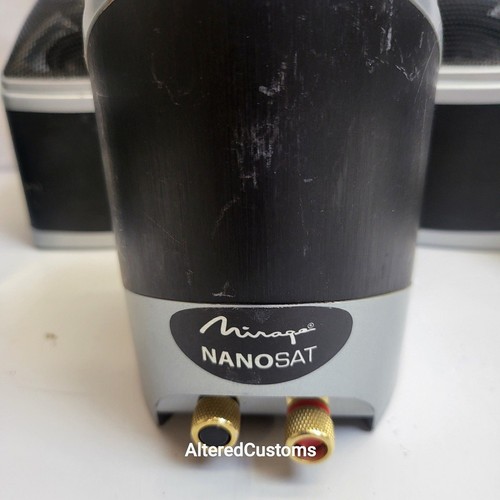 Mirage NanoSat 5er Set Lautsprecher 5PB-1 - getestet und funktionsfähig - Bild 2 von 12
