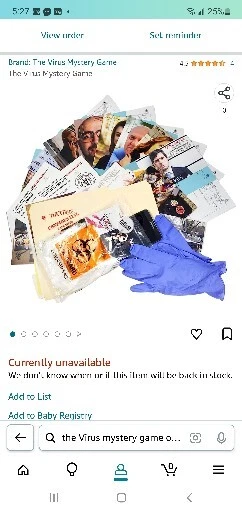 Firmado por el Creador - El Virus Mystery Game - Juego Murder Mystery - Nuevo, Envío Gratis Foto 3 de 4