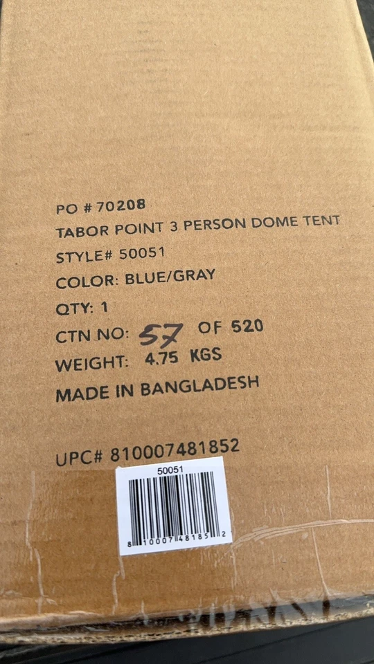 Tienda Columbia para 3 personas Foto 2 de 4