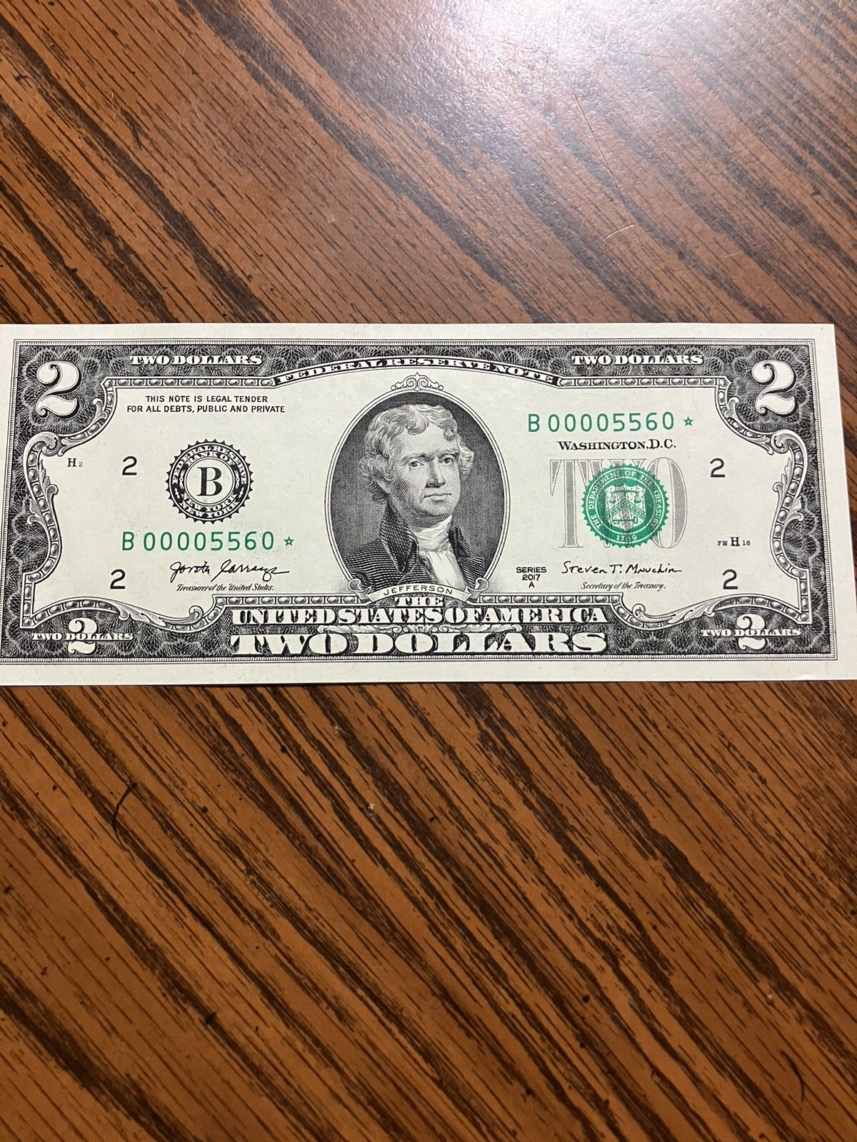 2017A Star Note - evas63f