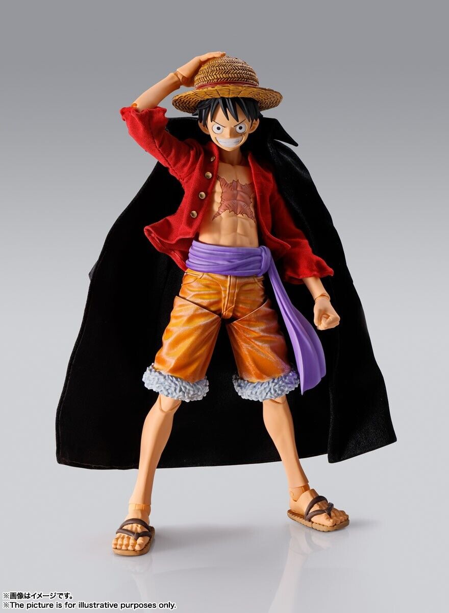 Imagination Works One Piece Monkey D Luffy 170mm Action Figure BANDAI Anime toy
