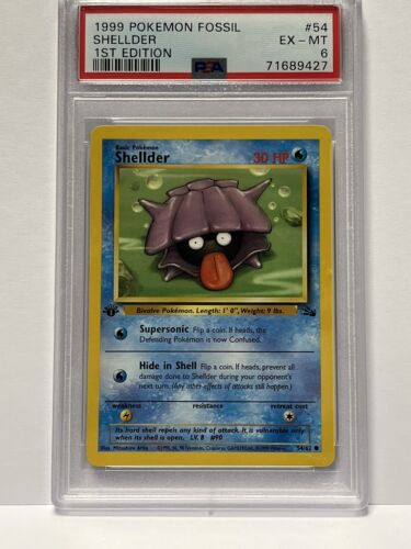 Pokemon Fossil Common Shellder #54 