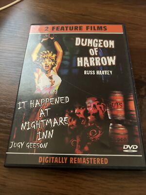 DUNGEON OF HARROW/It Happened At Nightmare Inn DVD Horror AKA ''NIGHTMARE Hotel''