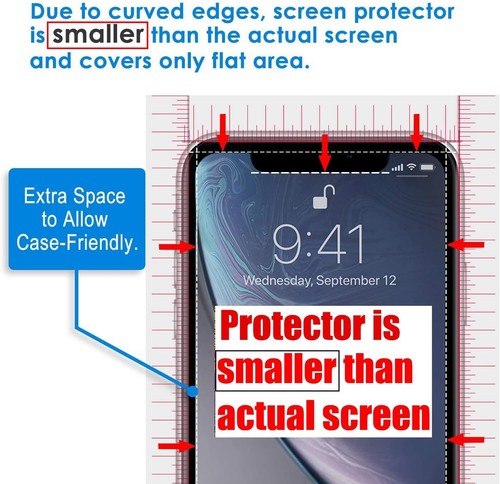 Gorilla Tempered Glass Screen Protector for iPhone 11,11 Pro, 11 Pro Max, X,XS - 第 28/43 張圖片