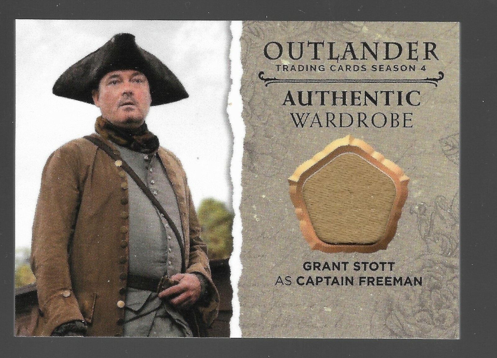 Cryptozoic Outlander Season 4 M27 Grant Stott Memorabilia Card