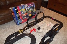 Artin Quadruple Loop Shoot Super Speed Electric Slot Car Racing Track