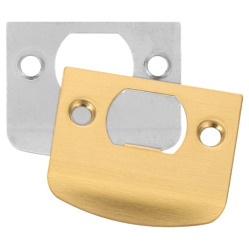 2Pcs Deadbolt Reinforcement Plate Guide Plates Metal Door Guide Plates
