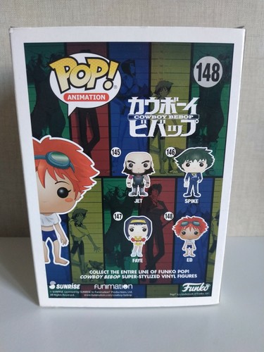 Funko Pop Ed - Cowboy Bebop # 148 Vaulted Discontinued - SEE PHOTOS - Picture 2 of 12
