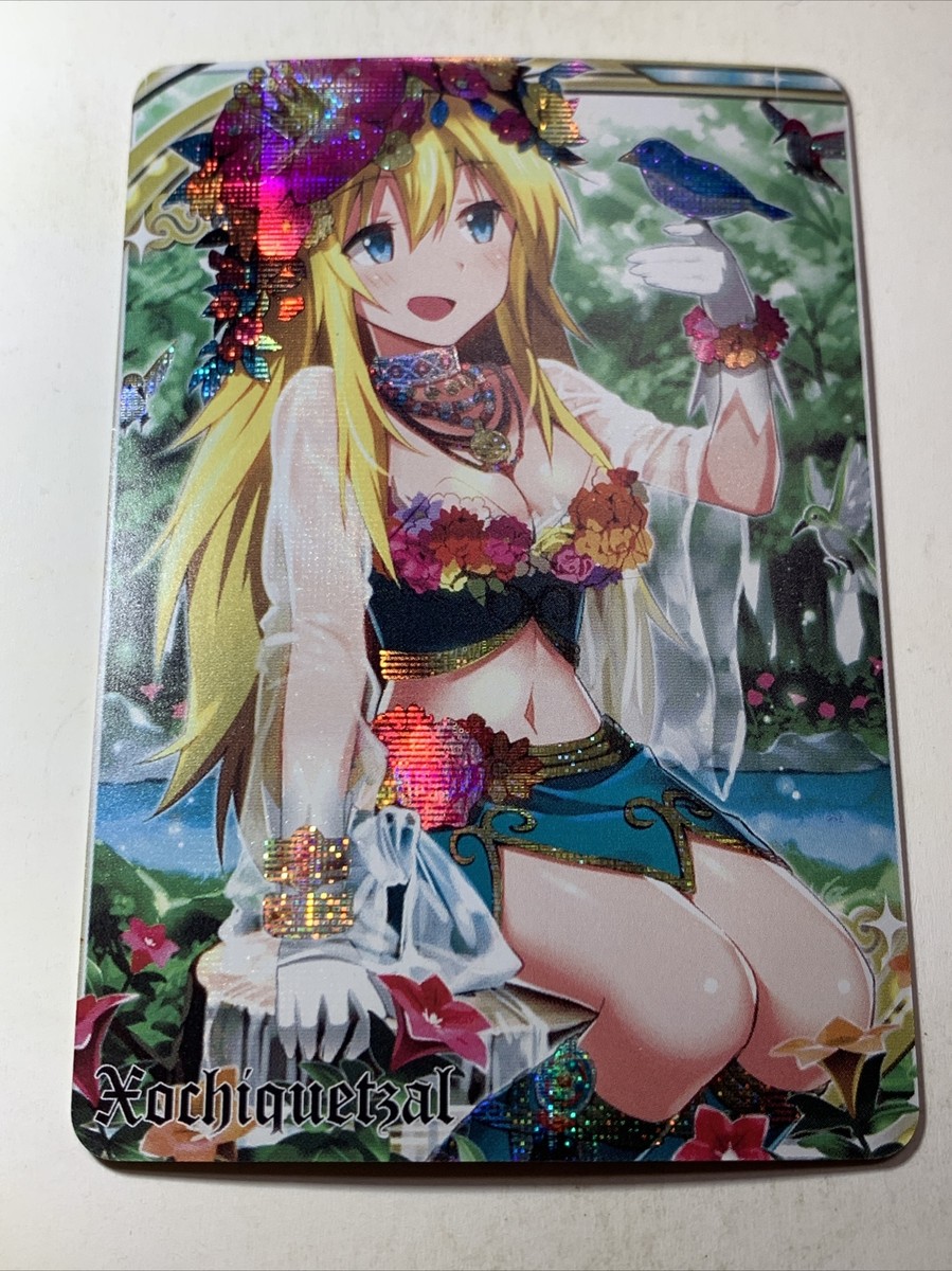 セクシーカード　　legend of SSR⭐︎135 Xochiquetzal Valkyrie Crusade ACG Sexy Goddess Story Anime Card