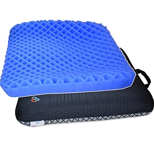 WonderGel Extreme Gel Seat Cushion Comfort Soft Cool Car Chair Office