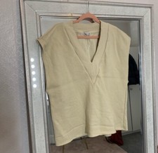 Zara cream beige oversized vest | worn once just doesn?t suit me | size medium |