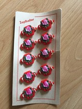 orig.DDR Zopfhalter/Zopfgummi's- Reste v.Hersteller, incl.n.Gummi's,80'er J 37.