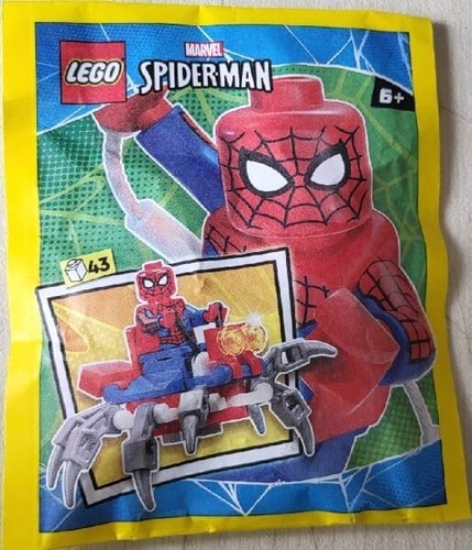 LEGO Superheroes: Spiderman Minifigure with Spider-Crawler - Ages 6+ - Picture 2 of 7