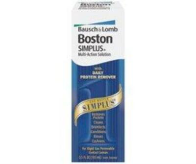 Boston Simplus Contact Lens Solution, 3.5 oz. Bottle