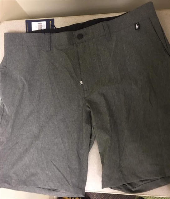 ralph lauren swim shorts grey