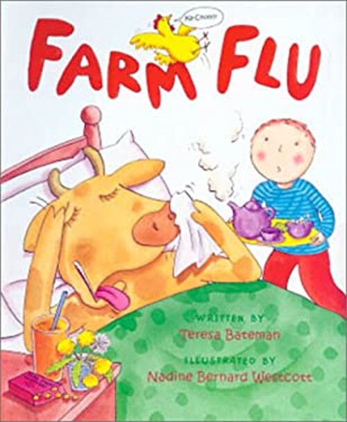 Engaging Farm Flu Hardcover by Teresa Bateman for Kids