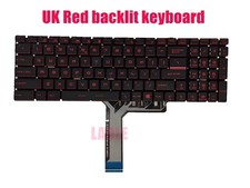 US keyboard for MSI GF75 Thin 9SD/9SE/10SER/10SDR/10SCSXR/10SCSXK MS-17F3