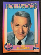 1991 Starline Jack Klugman Hollywood Walk Of Fame Trading Card 78