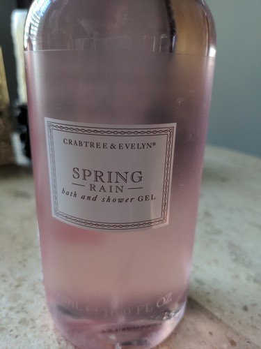 CRABTREE & EVELYN SPRING RAIN Bath & Shower Gel 16.9 oz NEW Rare Discontinued - Picture 4 of 4