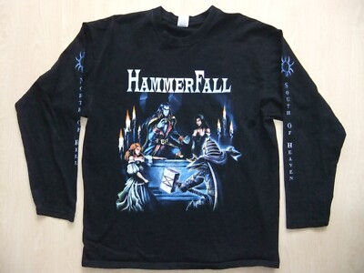 HammerFall Natural High Longsleeve Gr.XL T-Shirt Gamma Ray Helloween Edguy