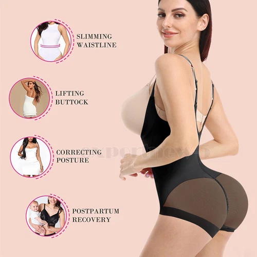 Levanta Cola Slim Post Chirurgia Body Shaper senza cuciture fasce riduttrici colombiane - Foto 3 di 24