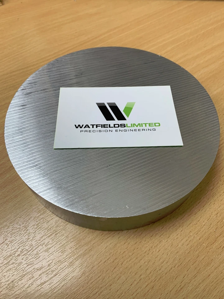 ALUMINIUM ROUND BAR BILLET 6" 150mm dia Various Lengths 8mm - 47mm 6082T6