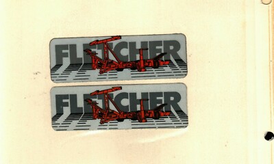 2 NICE Fletcher Coal Mining Sticker # 202 .........SPECIAL APRIL THRU JULY 31ST