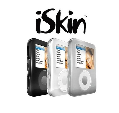 Collector Groove Pack iSkin Nano For iPod Nano 3G / Noir Blanc Gris Transparent - Bild 1 von 8